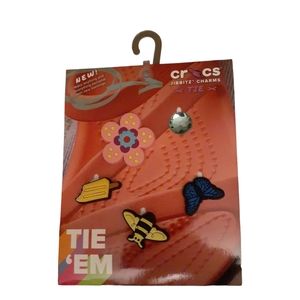 SUMMA TIME SANDAL BACKER 5 PACK Crocs Jibbitz Charms NWT